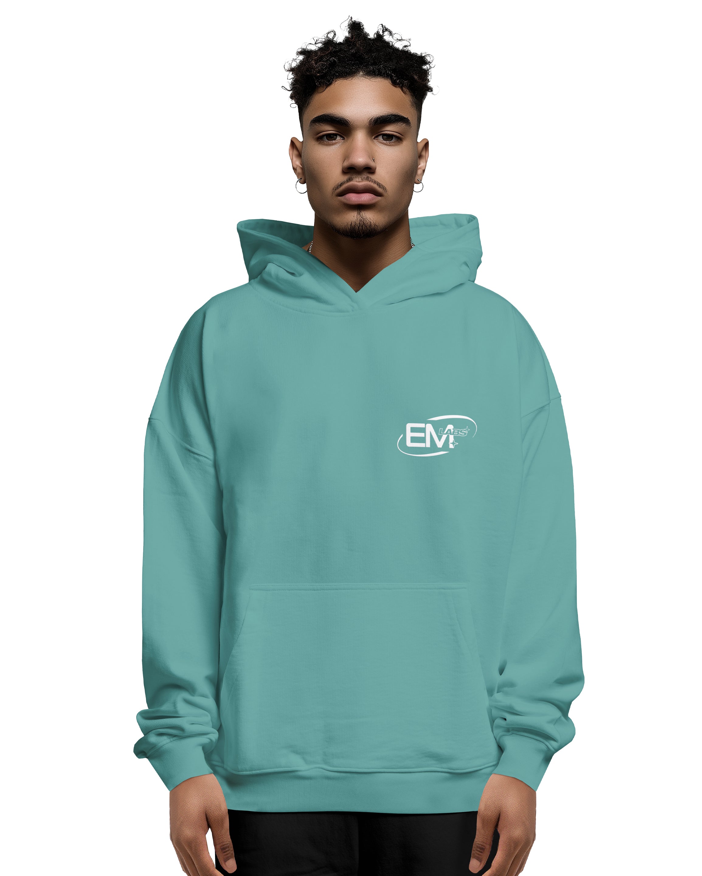 LABS X EMGG Logo Oversized Hoodie