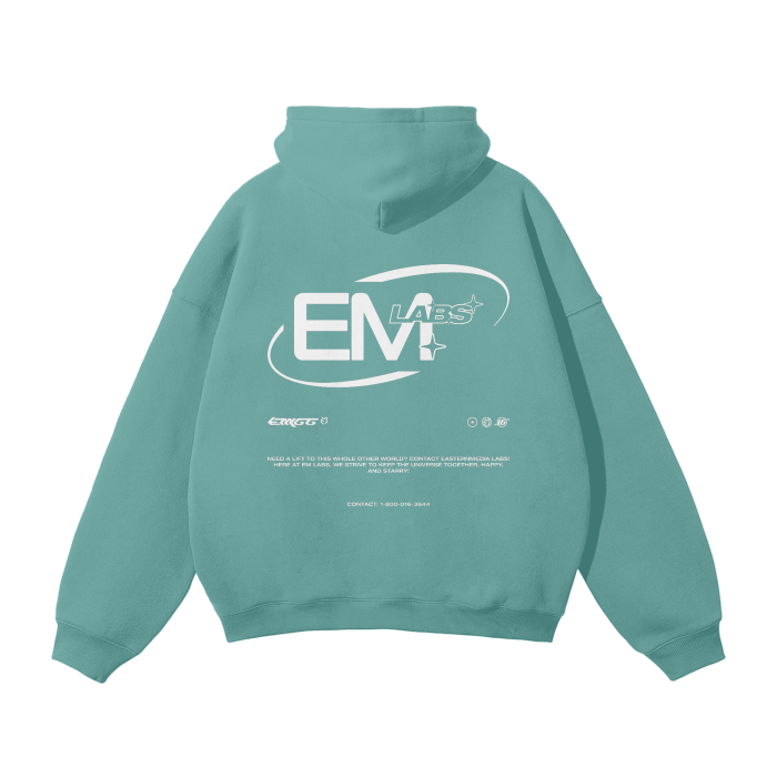 LABS X EMGG Logo Oversized Hoodie